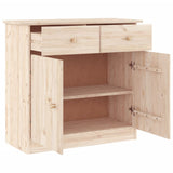 Sideboard "ALTA" 77x35x73 cm Solid Wood Pine 353941