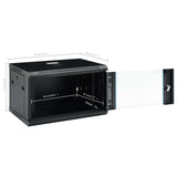 6U Wall Mounted Network Cabinet 19 IP20 600x450x375 mm 30165