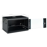 6U Wall Mounted Network Cabinet 19 IP20 600x450x350 mm 30165