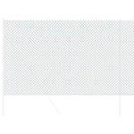 Chain Link Fence Green 10 x 1.6 m Steel 42004769
