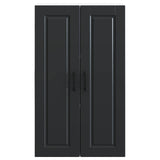 Wall Cabinet PORTO Black 60 x 31 x 100 cm Engineered Wood 885486