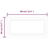 LED Bathroom Mirror 40x80 cm 3154094