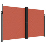 ZNTS Retractable Side Awning Terracotta 200x1000 cm 4004768