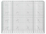 Gabion with 5 mm Wire and 5x10 cm Mesh 200x20x200 cm 3464590