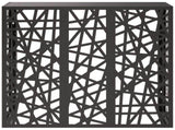 Air Conditioner Cover Black 110 x 50 x 105 cm Steel 8014171