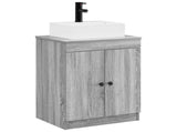 Bathroom Furniture Set Grey Sonoma Engineered Wood 3404255