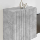 TV Wall Cabinet Concrete Grey 59.5 x 31 x 60 cm Engineered Wood 892352