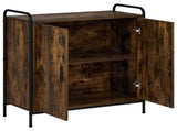Sideboard Smoked Oak 73 x 33 x 81 cm Engineered Wood 8013814