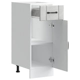 Kitchen Base Cabinet Lucca Concrete Grey Engineered Wood 853701