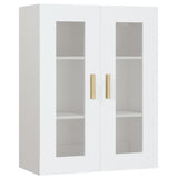 Hanging Wall Cabinet White 69.5x34x90 cm 812276
