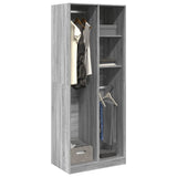Wardrobe Grey Sonoma 80x50x200 cm Engineered Wood 3307761