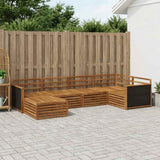 Outdoor Sofa Set 6 pcs Natural 3383552