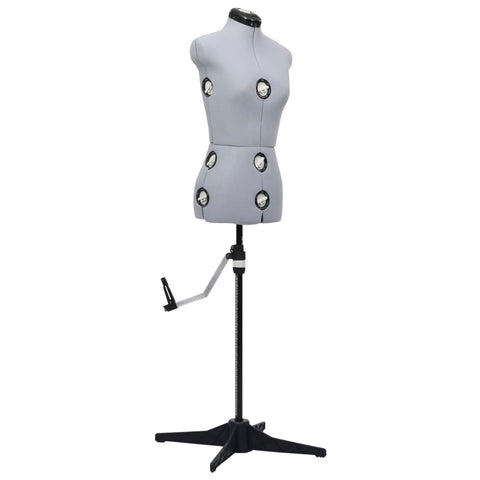 Adjustable Dress Form Female Grey S Size 33-40 288483