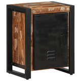 Bedside Cabinet Multicolour 40x30x51 cm Solid Wood Reclaimed 4013565