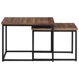Nesting Coffee Tables 2 pcs Solid Wood Teak 358536