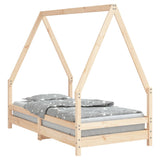 Kids Bed Frame 80x160 cm Solid Wood Pine 834489