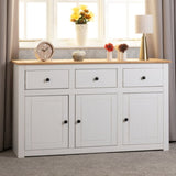 ZNTS Panama 3 Door 3 Drawer Sideboard 400-405-043