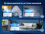 20L/Day Portable Dehumidifier for Home, with LED Screen, Sleep Mode, 24H Timer, 4L Water Tank, T3398P378788
