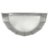 Planter Silver 90 x 45 x 50 cm Galvanised Steel 883715