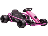 24V Electric Go Kart for Kids, Drift Ride-On Racing Go Kart with 2 Speeds, for Boys Girls Aged 8-12 T3398P348398