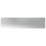 Lawn Edging 10 pcs 25 x 103 cm Galvanised Steel Silver 860171