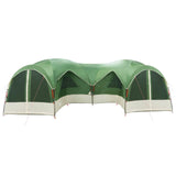 Family Tent with Rainfly Water-resistant 5-Person Green 42042258