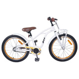 Kids Bike 22 Inches for 7-12 Years Old White 42009316