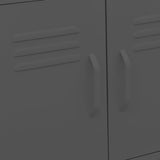 Storage Cabinet Anthracite 60x35x56 cm Steel 336267
