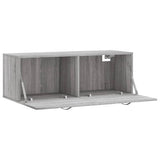 Wall Cabinet Grey Sonoma 100x36,5x35 cm Engineered Wood 830130
