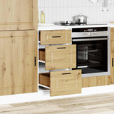 Kitchen Base Cabinet Porto Artisan Oak Engineered Wood 854229