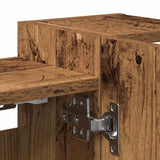 Bathroom Mirror Cabinet Old Wood 80x20.5x64 cm Engineered Wood 856036