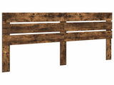 Bed Frame with Drawer Smoked Oak 180 x 200 cm Engineer Wood 3411816