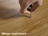 5m Floor Planks Tiles Self Adhesive Wood Effect Vinyl Flooring Kitchen Bathroom UK 62996714