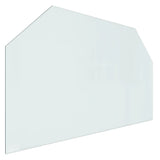Fireplace Glass Plate Hexagon 100x60 cm 324142