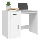 Desk White 100x49x75 cm Engineered Wood 816784
