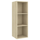 4 Piece TV Cabinet Set Sonoma Oak Engineered Wood 3079775