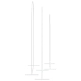Wedding Arch 3 pcs White Steel 42023037