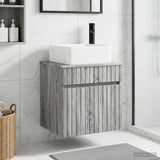 Wall-mounted Sink Vanity Grey Sonoma 49 x 41 x 63 cm 890568