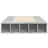 Bed Frame without Mattress Concrete Grey 90x190 cm Single 3280527