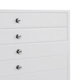 Jewellery Box 10-Layer with Watch Holders White 29x20.5x40.5 cm 4103566