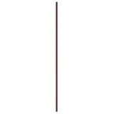 Roof Panels 36 pcs Galvanised Steel Brown 80x45 cm 317206