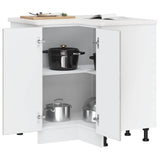 Kitchen Corner Base Cabinet Kalmar Grey Sonoma Engineered Wood 853513