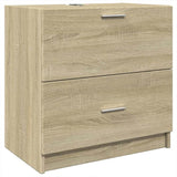 Sink Cabinet Sonoma Oak 59x37x59 cm Engineered Wood 848110