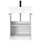 Bathroom Furniture Set High Gloss White 78.5 x 37.5 x 81 cm 3404158