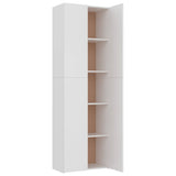 Office Cabinet White Engineered wood 60 x 32 x 190 cm 800297