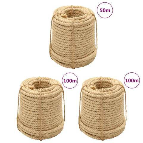Sisal Ropes 3 pcs 14 mm 3196228