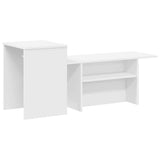 Console Table White 91.5 x 35 x 38.5 cm Engineered Wood 891160