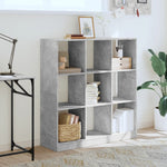 Bookcase Concrete Grey 102x32x108 cm Engineered Wood 3307840