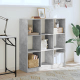 Bookcase Concrete Grey 102x32x108 cm Engineered Wood 3307840