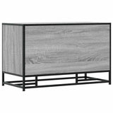 Shoe Bench Grey Sonoma 84x40x53.5 cm Engineered Wood and Metal 849232